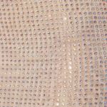 Embellished Mid Rise Maxi Skirt in Champagne - Image 4