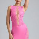 Embellished Mid-Rise Mini Skirt in Bubblegum Pink - Image 10