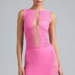 Embellished Mid-Rise Mini Skirt in Bubblegum Pink - Image 11