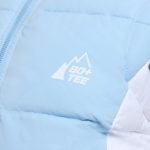 Ski Jacket with Detachable Sleeves in Baby Blue - Image 12