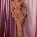 Low Rise Maxi Skirt in Beige - Image 7