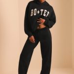 Relaxed Fit Joggers in Black - Image 3