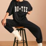 Relaxed Fit Joggers in Black - Image 6