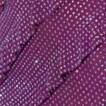 Embellished Strapless Ruffle Maxi Dress in Plum - Image 4