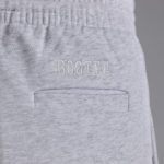 Petite Relaxed Mid-Rise Joggers in Grey Marl - Image 4
