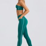Soft Active Leggings in Varsity Green