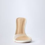 Almond-Toe Heeled Mules in Transparent PVC - Image 4