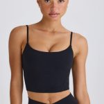 Soft Active Tank Top in Black - Image 7