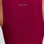 Soft Active V-Neck Tank Top in Burgundy - Image 6