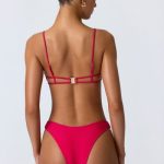 Full Bikini Bottoms in Raspberry Pink - Image 2