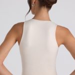 Modal Bow-Detail Crop Top in Ivory - Image 2