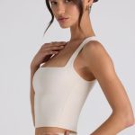 Modal Bow-Detail Crop Top in Ivory - Image 3