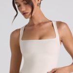Modal Bow-Detail Crop Top in Ivory - Image 4