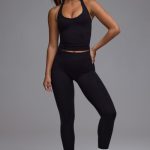 Define Luxe High-Waist Leggings in Black - Image 2