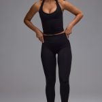 Define Luxe High-Waist Leggings in Black - Image 6
