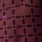 Embellished Halterneck Gown in Deep Purple - Image 4