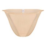 Soft Mesh String Bikini in Beige - Image 2
