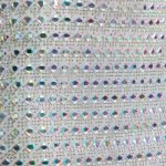 Embellished A-Line Mini Dress in Silver - Image 4