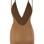 Intimates Soft Mesh Multiway Mini Dress in Almond - Image 3