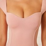 Sweetheart Neckline Maxi Dress in Pink - Image 4