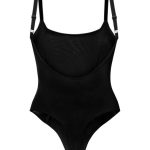 Soft Mesh Bodysuit in Black - Image 7