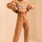 Relaxed Fit Joggers in Chestnut Brown - Image 4