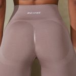 High Waist Define Luxe Leggings in Mocha - Image 7