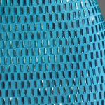 Embellished Cut-Out Mini Dress in Aqua Blue - Image 6