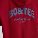 Oversized Hoodie in Burgundy - Image 4