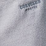 Fleece Wide Leg Joggers in Fog - Image 4