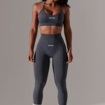 High Waist Super Sculpt Leggings in Grey - Image 6
