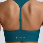 Super Sculpt Seamless T-Back Sports Bra in Teal - Image 5