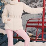 Oversized Quilted Hooded Ski Jacket in Ice White - Image 6