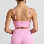 High-Waist Define Luxe Mini Shorts in Bubblegum Pink - Image 2