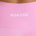 High-Waist Define Luxe Mini Shorts in Bubblegum Pink - Image 4