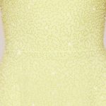 Embellished Multi Wear A-Line Mini Dress in Lime Green - Image 4