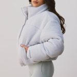 Puffer Jacket in Fog - Image 3