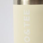 Stainless Steel Water Bottle in Cream - Image 5
