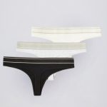 High-Waist Thong Bundle in Multi - Image 3