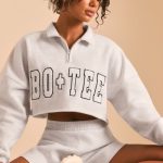 Half Zip Sweater in Heather Grey - Image 5