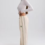 Wide-Leg Track Pants in Marble - Image 3