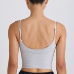 Soft Active Tank Top in Grey Marl - Image 2