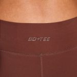 Twist Waist Mini Shorts with Pockets in Chocolate - Image 5