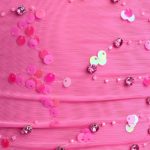 Embellished Cut-Out Halterneck Top in Bubblegum Pink - Image 4