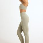 Soft Active Leggings in Mineral - Image 3