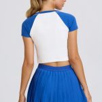 Graphic-Print Cropped T-Shirt in White - Image 2