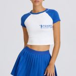 Graphic-Print Cropped T-Shirt in White - Image 5