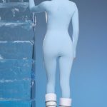 Super Sculpt Base Layer Jumpsuit in Baby Blue - Image 2
