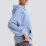 Oversized Hoodie in Washed Blue - Image 3