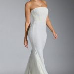 Embellished Corset Gown in White - Image 7